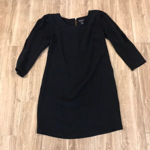 Nicole Miller black long sleeve dress